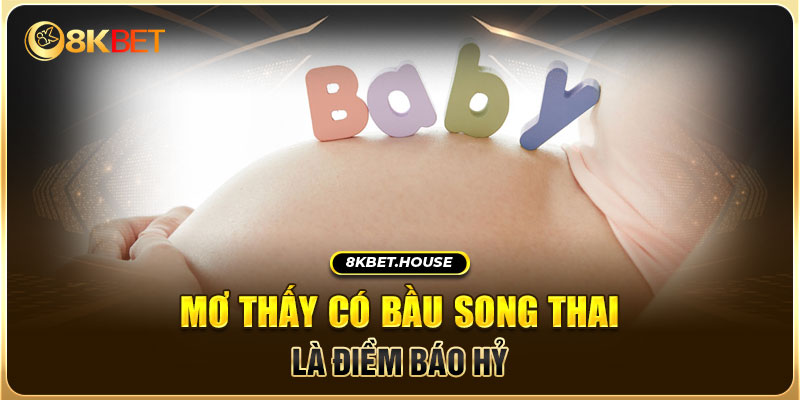 Mơ thấy có bầu song thai là điềm báo hỷ